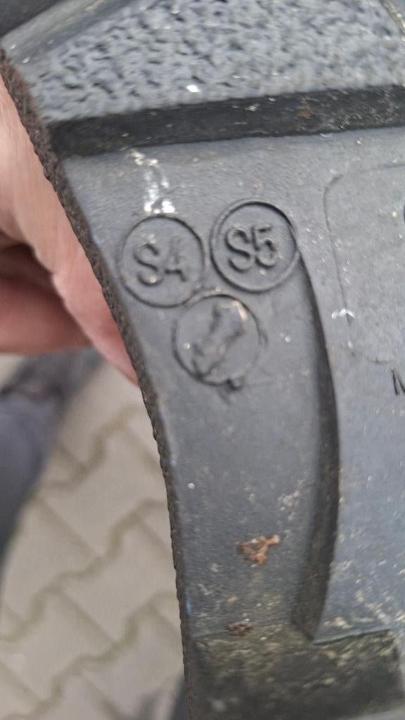 4 paar S4-S5 werklaarzen veiligheidsneus! Maat 38-40-42-43, ., Zwart, Overige typen, Ophalen of Verzenden