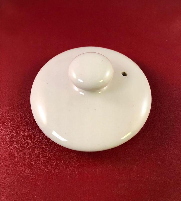 Los dekseltje voor theepot - wit, Huis en Inrichting, Keuken | Servies, Zo goed als nieuw, Overige typen, Overige stijlen, Porselein