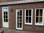 Complete set hardhouten Deur + Kozijnen - Okt/Nov ophalen, Raamkozijn, Zo goed als nieuw, 150 tot 225 cm, Inclusief glas