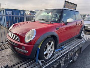Mini Cooper 1.6 Chili 2002 veel onderdelen voorradig  beschikbaar voor biedingen