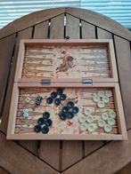 Prachtig backgammon spel compleet., Hobby en Vrije tijd, Gezelschapsspellen | Bordspellen, Ophalen of Verzenden, Zo goed als nieuw
