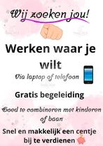 Thuiswerk, Vacatures, Starter, Overige vormen, Overige uren, LBO / VMBO
