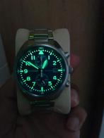 Citizen Chronograph Eco-Drive CA7040-85L, Blauw, Ophalen of Verzenden, Zo goed als nieuw, IOS