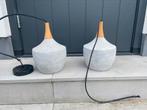 2 dutchbone beton hanglampjes, Huis en Inrichting, Woonaccessoires | Kandelaars en Kaarsen, Ophalen, Zo goed als nieuw, Overige materialen
