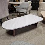Organische Salontafel Jenea Betonlook MDF, 130 x 65cm Nohr, Ophalen
