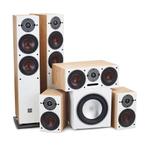 Compleet Dali OBERON 5.1 HIFI speakers luidsprekers systeem, Zo goed als nieuw, Complete surroundset, 120 watt of meer, Ophalen