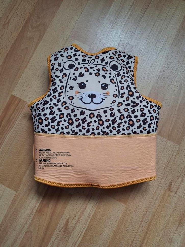Swim Essentials Zwemvest Panterprint, Kinderen en Baby's, Autostoeltjes, Overige merken, 0 t/m 13 kg, Autogordel, Ophalen of Verzenden