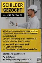 Vacture allround schilder, 33 - 40 uur, Overige niveaus, Vanaf 1 jaar, Overige vormen