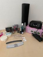 Magnetic gelpolisch set inc vrijwel nwe lamp 3 standen timer, Verzenden, Zo goed als nieuw, Handen en Nagels