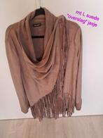Mt L suède overslag jasje, Kleding | Dames, Ophalen of Verzenden, Nieuw