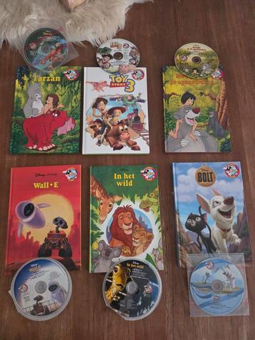 Disney Boekenclub Boekjes met CD - 6 stuks beschikbaar voor biedingen