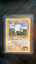 Brock’s Mankey 68/132 Pokemon, Ophalen of Verzenden, Zo goed als nieuw