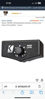 Kicker 10ZXRC Bass Control  te koop gevraagd, Auto diversen, Ophalen of Verzenden, Nieuw