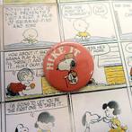 Snoopy Peanuts Comics "Hike It" 44MM Button Pin, Verzenden, Snoopy, Nieuw, Kleding