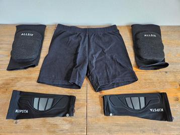Junior kniebeschermers + armsleeves voor volleybal - Kipsta beschikbaar voor biedingen