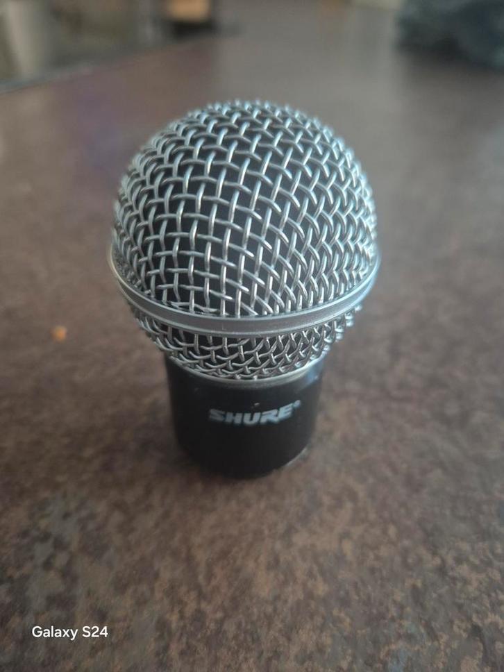 Shure SM58 Microfoon Kop, Muziek en Instrumenten, Microfoons, Gebruikt, Zangmicrofoon, Ophalen of Verzenden