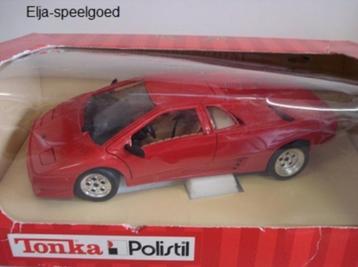 Lamborghini DIABLO Tonka Polistil 1:18 Rood modelauto beschikbaar voor biedingen