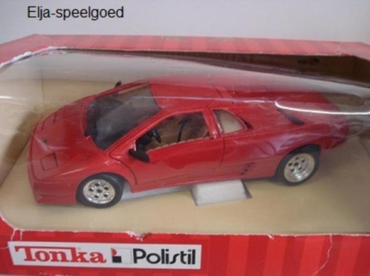 Lamborghini DIABLO Tonka Polistil 1:18 Rood modelauto, Hobby en Vrije tijd, Modelauto's | 1:18, Nieuw, Auto, Overige merken, Ophalen of Verzenden