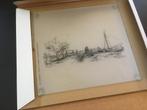 Glazen plaat ( muismat) etching six’s bridge 1645., Ophalen of Verzenden