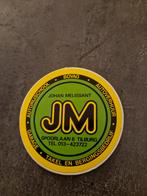 3770 Vintage Johan Melissant JM Sticker, Ophalen of Verzenden