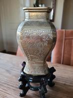 Antieke chinese messing vaas, Ming dynastie, Ophalen of Verzenden