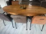 Eettafel set, Huis en Inrichting, Tafels | Eettafels, Ophalen, Gebruikt, 200 cm of meer, 50 tot 100 cm