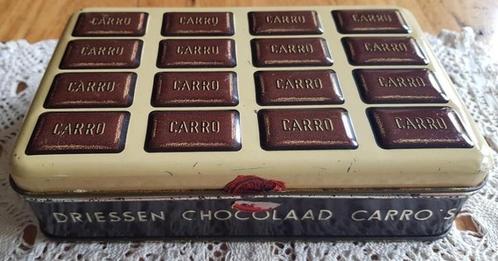 Driessen Chocolaad Carro's  chocolade blik, Verzamelen, Blikken, Gebruikt, Overige, Overige merken, Ophalen of Verzenden