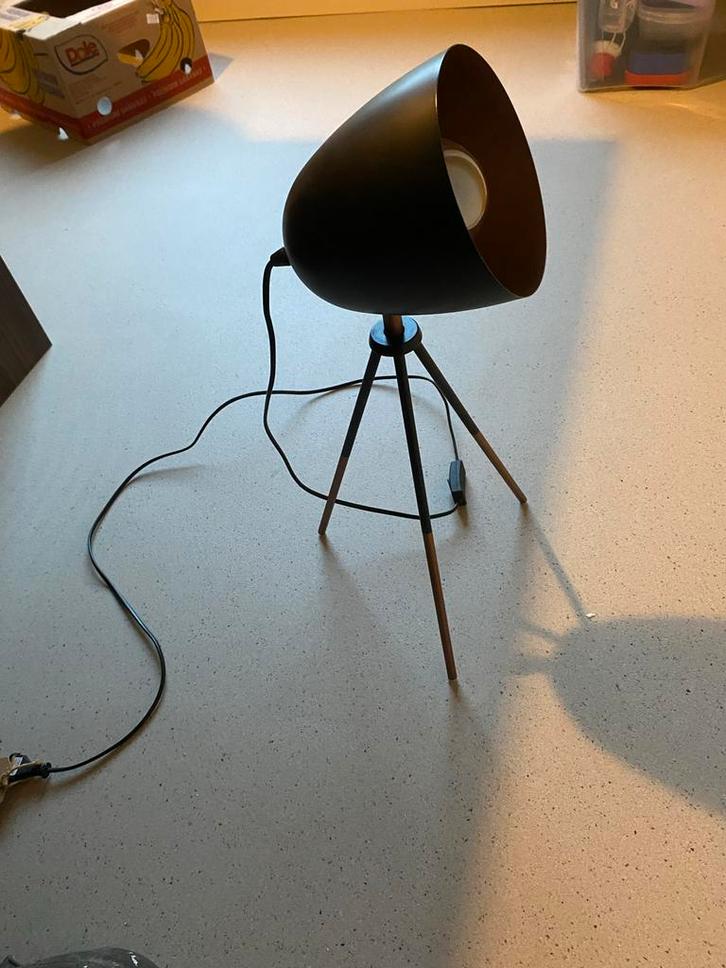 Mooie Design Schemerlamp, Huis en Inrichting, Lampen | Tafellampen, Zo goed als nieuw, Minder dan 50 cm, Metaal, Ophalen of Verzenden