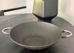 Wok  29cm (Bodum), Ophalen, Gebruikt, Gietijzer, Keramische plaat
