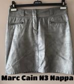 Marc Cain Nappa Leren Rok, Kleding | Dames, Rokken, Maat 38/40 (M), Nieuw, Ophalen of Verzenden, Grijs