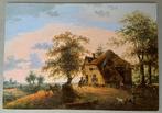 Landschap bij Vught, Henri Knip?, Ophalen of Verzenden, Ongelopen, Overige thema's
