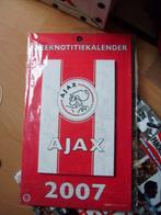 Ajax weeknotitiekalender 2007, Ophalen of Verzenden, Nieuw, Ajax, Overige typen