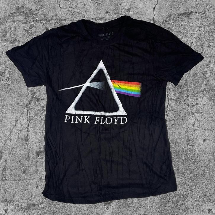 vintage Pink Floyd Dark side of the moon Size:S T-236, Kleding | Heren, T-shirts, Gedragen, Maat 46 (S) of kleiner, Zwart, Verzenden