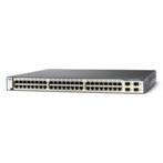 Cisco Catalyst WS-C3750-48PS-S V10 48-port Layer 3 PoE Switc, Computers en Software, Netwerk switches, Verzenden, Gebruikt