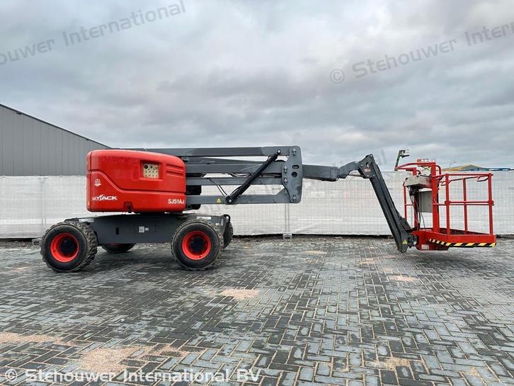 Skyjack SJ51AJ 4x4 knik-telescoop hoogwerker SJ51 AJ Deutz, Zakelijke goederen, Machines en Bouw | Liften, Steigers en Ladders