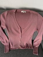 FABIENNE CHAPOT vestje oud roze + goudkleurige knoopjes mtS, Ophalen of Verzenden, Zo goed als nieuw, Fabienne Chapot, Lange mouw