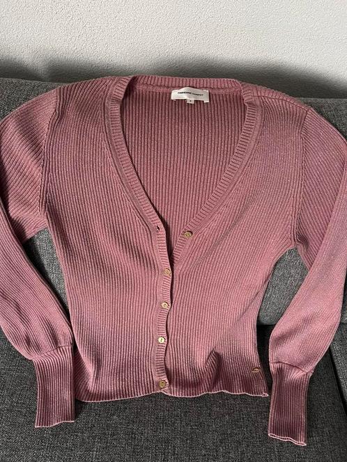 FABIENNE CHAPOT vestje oud roze + goudkleurige knoopjes mtS, Kleding | Dames, Tops, Zo goed als nieuw, Maat 36 (S), Roze, Lange mouw