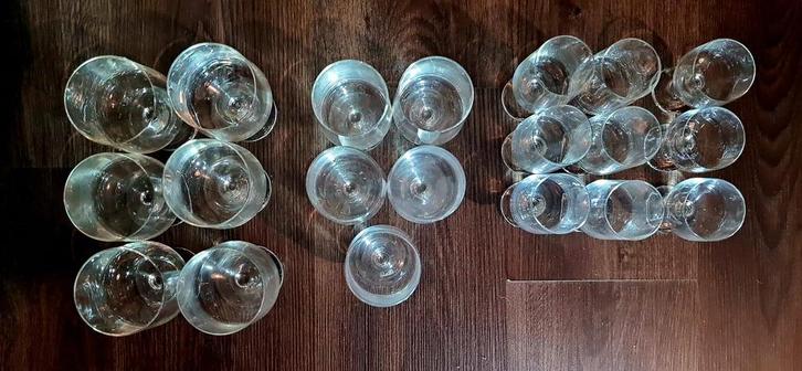 Vintage Rosenthal Studio-Linie kristal Glazen - Set van 20, Antiek en Kunst, Antiek | Glas en Kristal, Ophalen