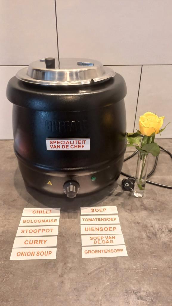 SOEP / CHOCOMEL KETEL HUREN BALKBRUG, Hobby en Vrije tijd, Feestartikelen | Verhuur, Overige, Ophalen
