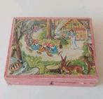 Vintage blokkenpuzzel sprookjes.  Puzzel van blokken oud, Antiek en Kunst, Ophalen of Verzenden