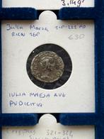 Julia Maesa Romeinse Munt - RIC 268, Vóór koninkrijk, Zilver, Losse munt, Overige waardes