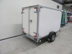 Nieuwe gesloten enkelasser 258x130x150 cm, Auto diversen, Aanhangers en Bagagewagens, Ophalen, Nieuw