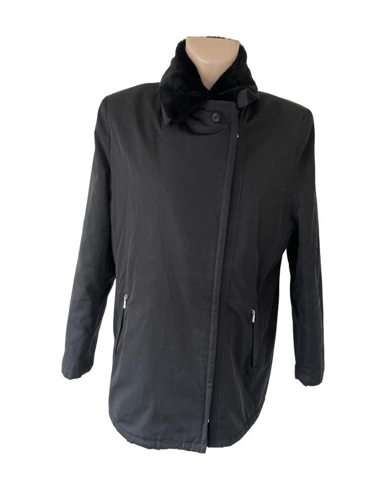 Claudia Strater jas L, Kleding | Dames, Jassen | Winter, Zo goed als nieuw, Maat 42/44 (L), Zwart, Ophalen of Verzenden