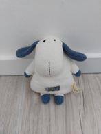 Knuffel difrax schaap lam wit blauw K8605, Ophalen of Verzenden, Zo goed als nieuw, Beer