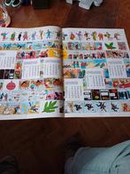 Poster kalender halfjaar Kuifje 1980, Ophalen of Verzenden, Kuifje, Zo goed als nieuw, Plaatje, Poster of Sticker