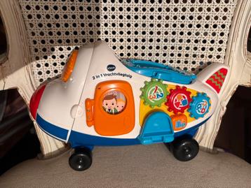 Vtech 2 in 1 Vrachtvliegtuig - Zo Goed Als Nieuw! beschikbaar voor biedingen
