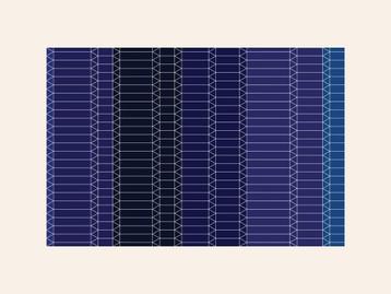 Moooi Carpets ZigZag blauw bij TheReSales beschikbaar voor biedingen