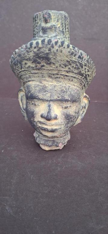 Zeldzaam Khmer Hoofd - Vroeg Exemplaar beschikbaar voor biedingen