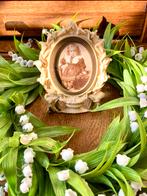 ‼️Beeldschoon antiek Italiaans bakelieten fotolijstje, Ophalen of Verzenden