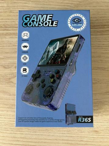 R36S - 128GB Game Console + 15000 games zwart beschikbaar voor biedingen